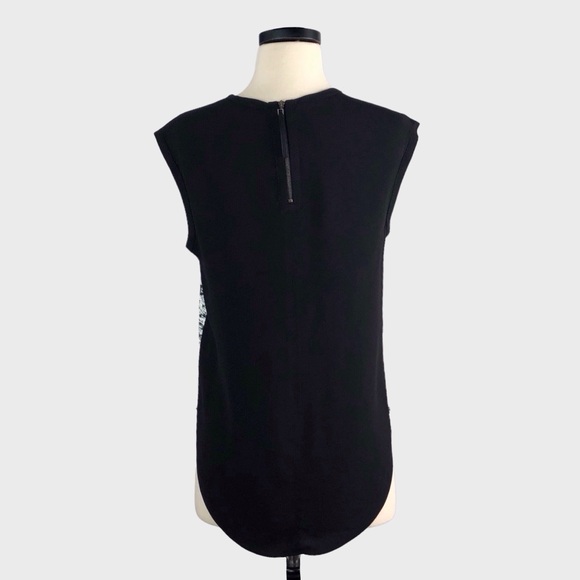 Helmut Lang Resid Print Satin Top - Picture 3 of 6